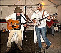 Jan und Markus beim "Duelling Banjo"